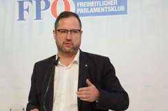 FPÖ-Generalsekretär Christian Hafenecker.