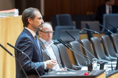 FPÖ-Behindertensprecher Christian Ragger im Nationalrat.