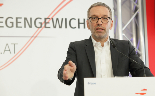 FPÖ-Bundesparteiobmann Herbert Kickl.